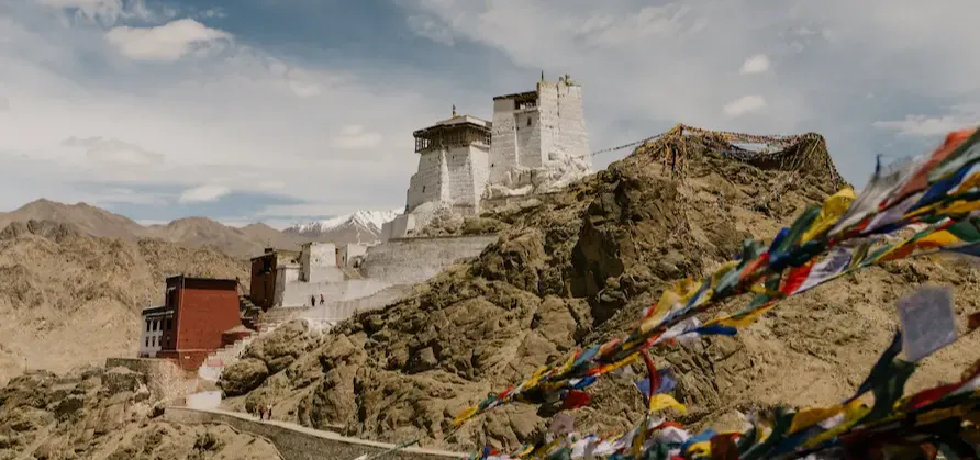 Namgyal Tsemo Gompa near Heritage hotel in Ladakh