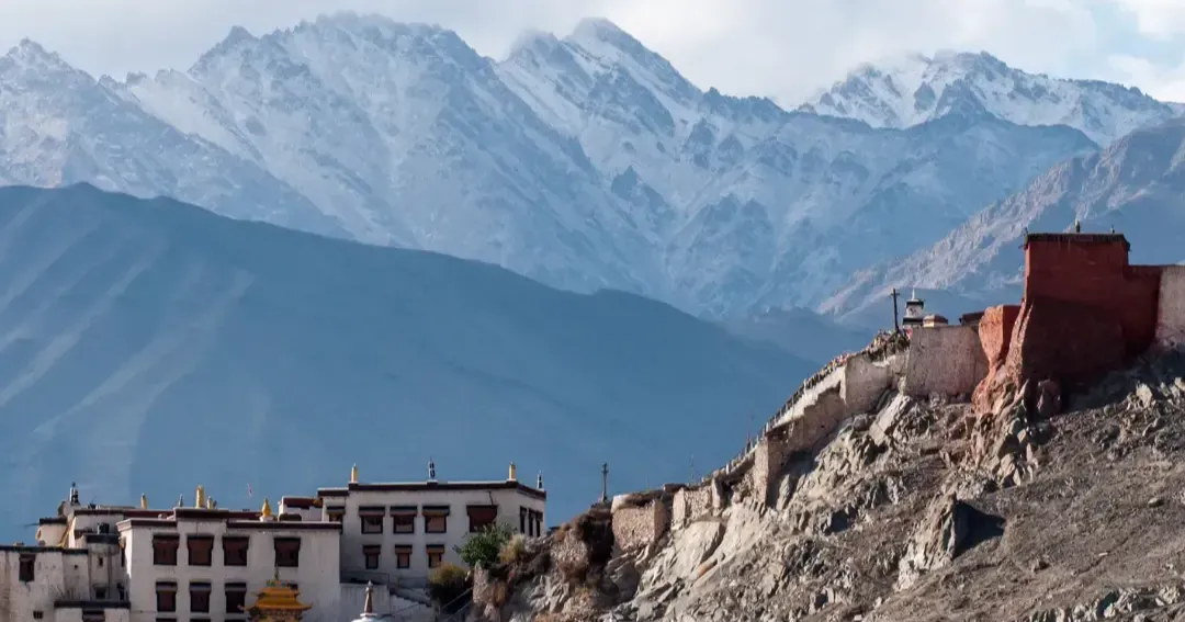 Spituk Monastery near heritage hotel in Ladakh