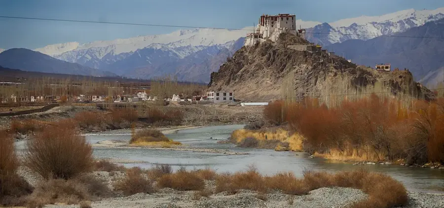 Stakna Monastery near Heritage hotel in Ladakh
