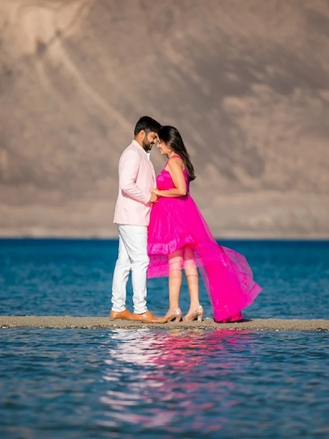 Pangong Tso: A Canvas of Colors for Your Love Story